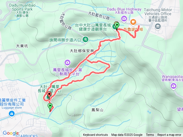 萬里長城步道到監理站