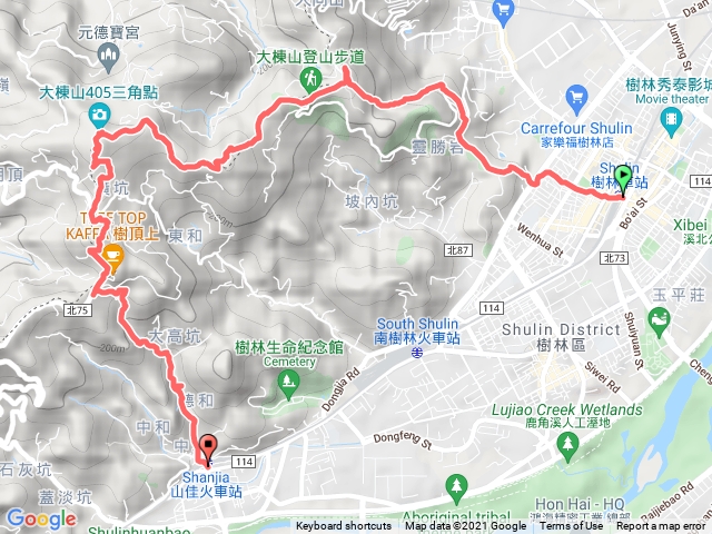 樹林青龍嶺下山佳