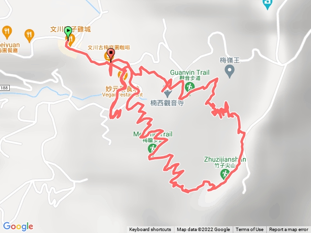 梅龍步道+竹子尖山