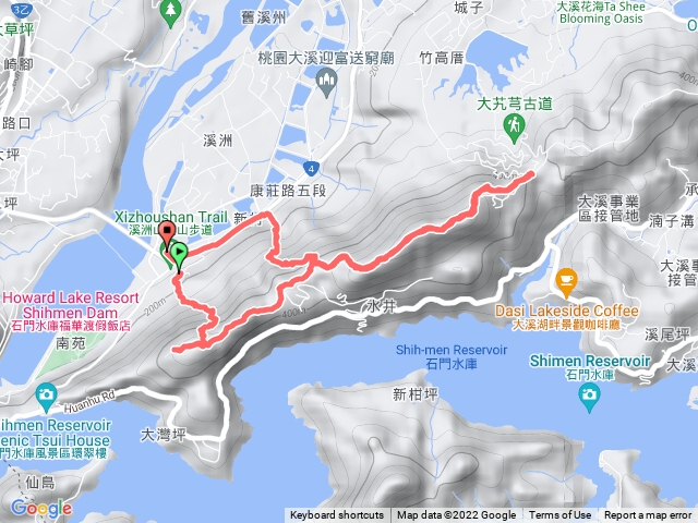 溪洲山大圈溪石亭