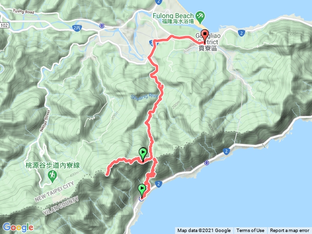 大里-灣坑頭山-福隆