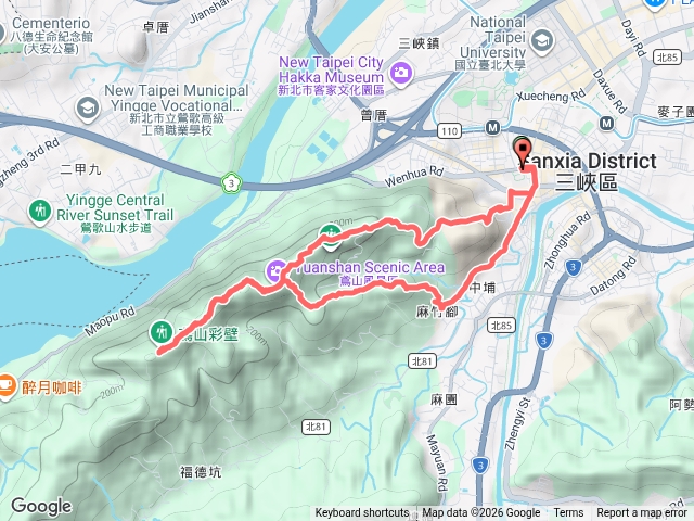 微笑山線【鳶山山系】鳶山彩壁段預覽圖