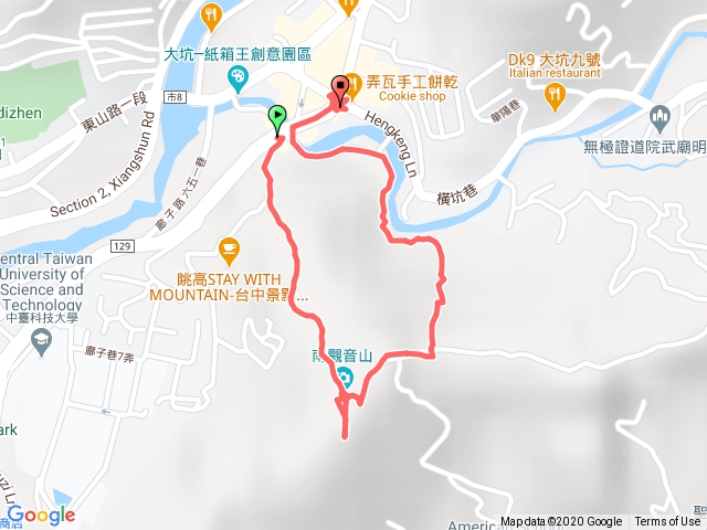 大坑觀音山步道小O型健走