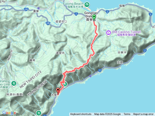 雪山尾稜南段預覽圖