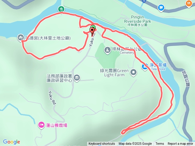 坪林逮魚堀溪觀魚步道環走預覽圖