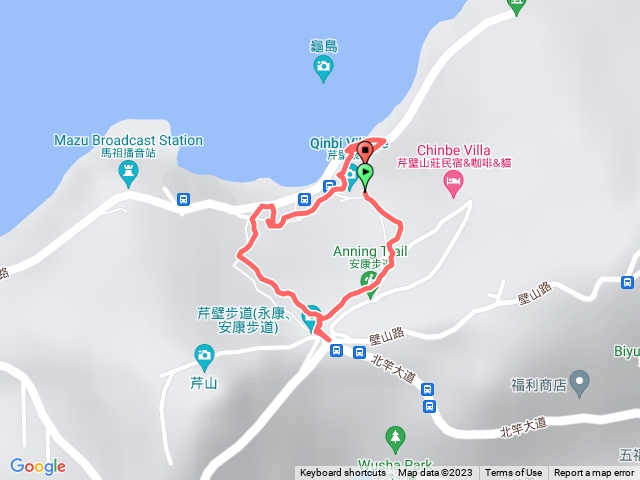 馬祖芹壁安康，永安步道