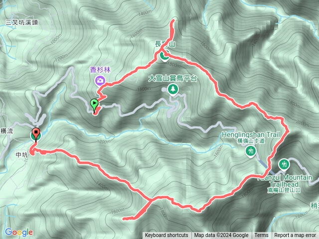 2024 12 23 鳶嘴西稜線~大崠山~肥崠山(長壽山)~醜崠山~鳶嘴山~横嶺山~沙蓮山~笛吹山~横嶺山自然步道