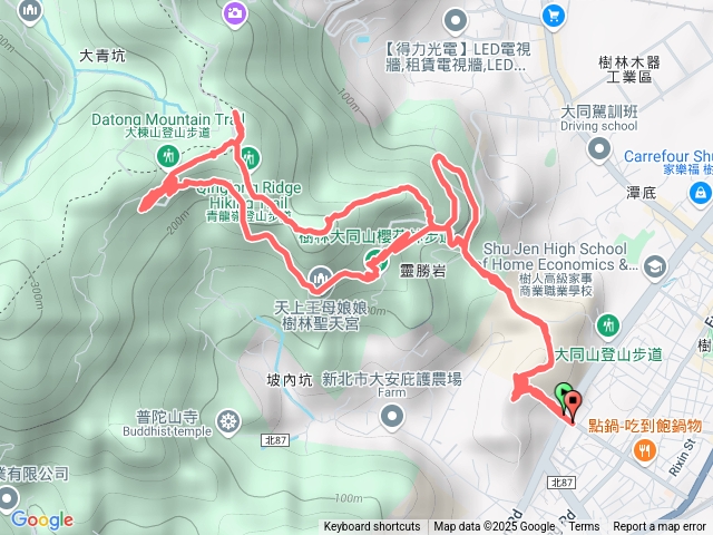 樹林大同山青龍嶺