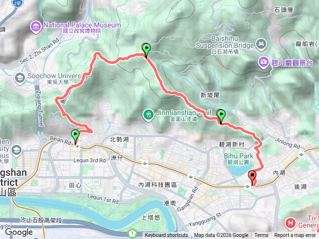 1151002大直循稜縱走內湖