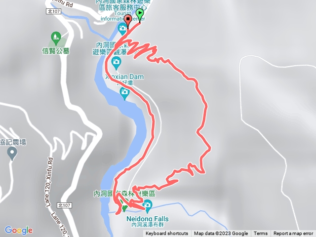 新北－臺灣百大必訪步道內洞國家森林遊樂區步道群202309241133