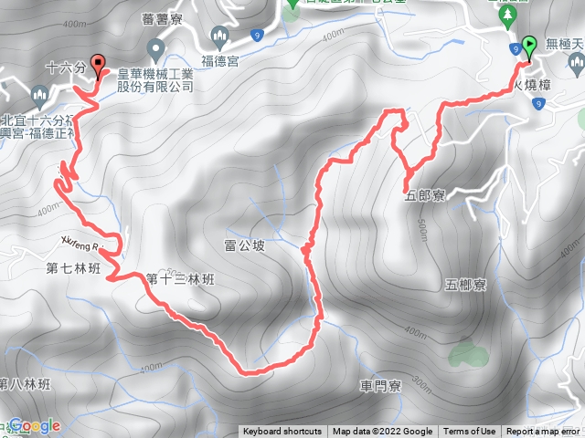 雷公埤古道、車閂寮古道預覽圖