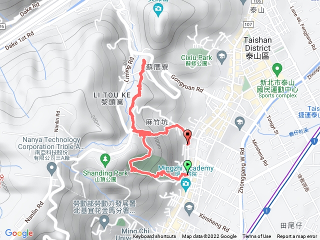 20220416義學坑步道瓊仔湖山