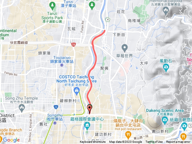 旱溪東路路跑