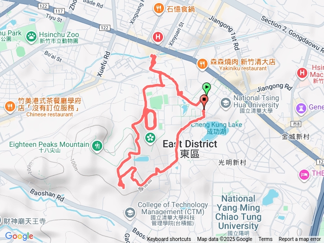 清華大學健行記