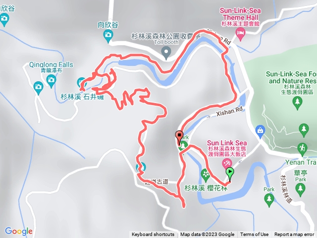 越嶺古道 石井磯步道