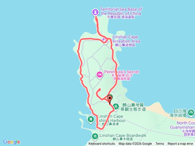 麟山鼻半島環線(含下員坑山）
