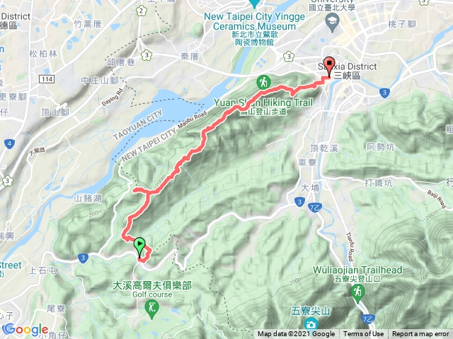 壽山連走烏塗窟山、五十分山、鳶山彩壁、鳶山、鳶山岩、鳶山大鐘