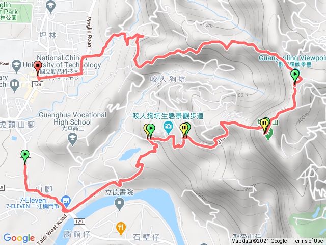 三汀山(一江橋至坪林)