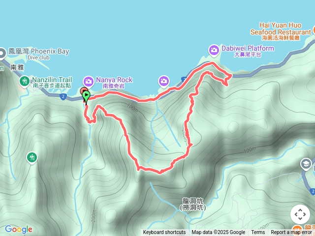 石梯坑上8.5稜-南雅山-門牙岩-九稜下（83.1k處）