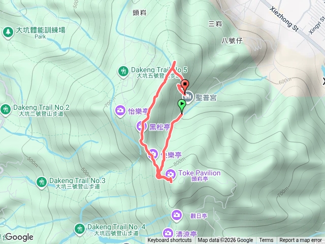 頭嵙山二嵙山O型一圈預覽圖