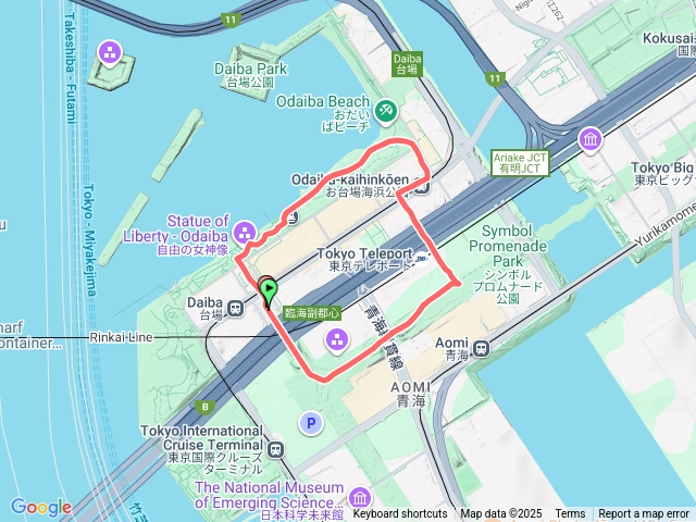 台場彩虹大橋Quemoy東京