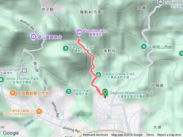 大溝溪步道-圓覺瀑布預覽圖