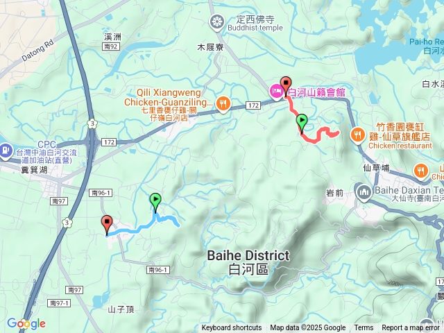 白河弟子山及仙草埔山20251202