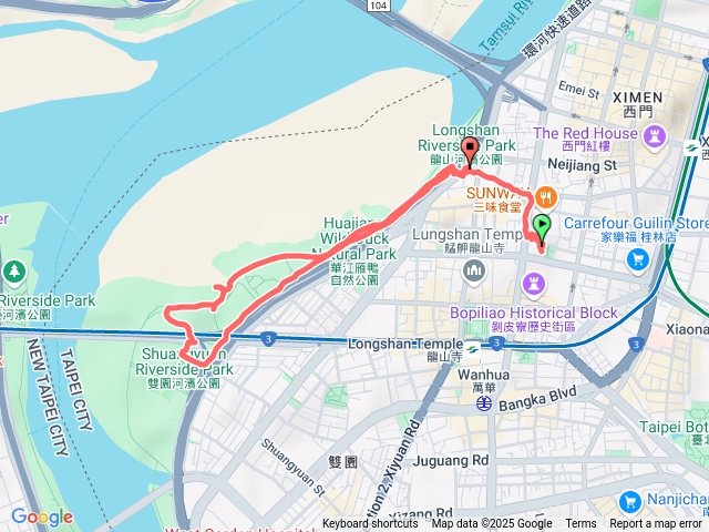 華江雁鴨河濱步道