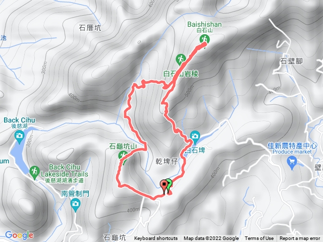 白石山+石龜坑山-2022/08/20