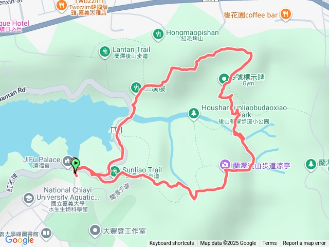 蘭潭後山步道預覽圖