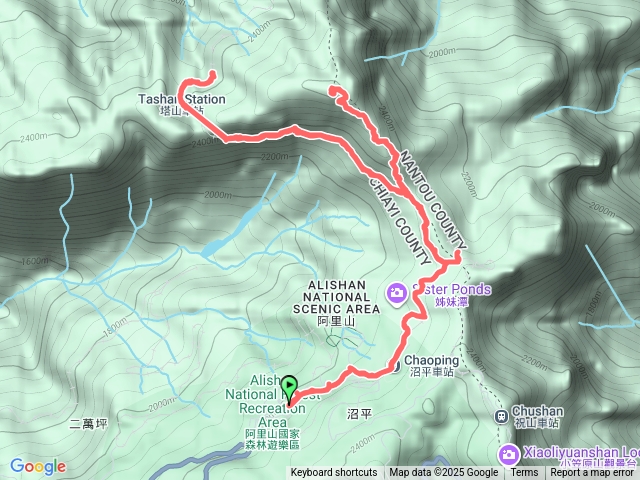 眠月線(沒進保護區）、大塔山&神阿古道(一咪咪)