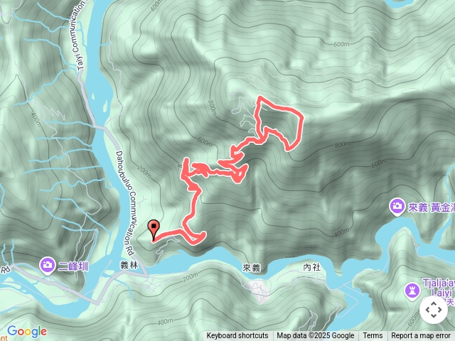 戶亞宇山基點峰-戶亞宇山主峰 2025.6.15