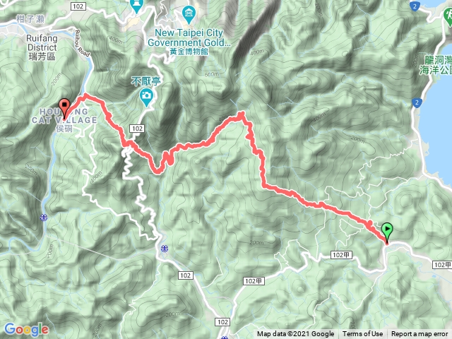 楊廷里、燦光寮、金字碑古道出猴硐