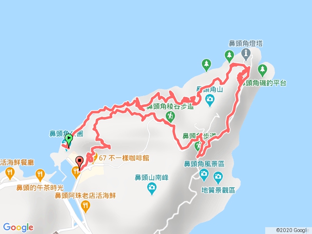 鼻頭角海岸及山稜缐0型縱走.gpx