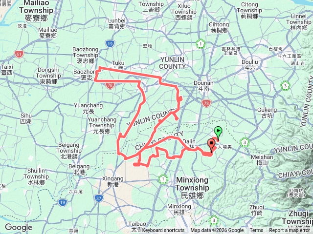 115-07-03雲嘉過溪+員埔洋+三疊溪+竹圍子+崙尾+下崙子+埤頭+舊莊+埤寮+來寮基石