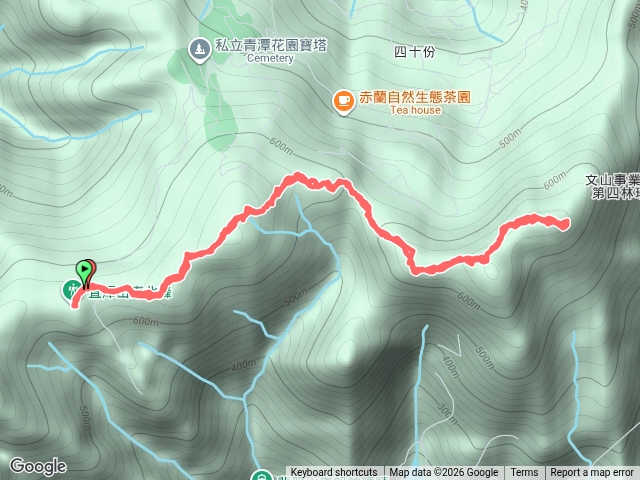 直潭山東北峰-暗寶劍山-赤腳蘭山-石碇後山預覽圖