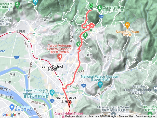 橫嶺古道、半嶺步道、天母古道