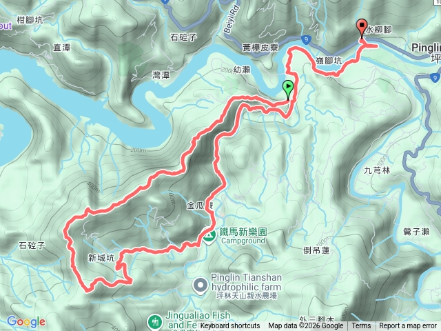 火炎山主東南峰汚水處理場