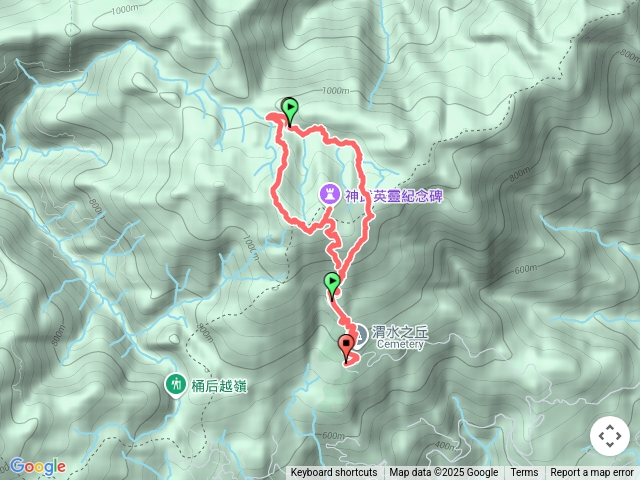 烘爐地山溯源桶後溪P型
