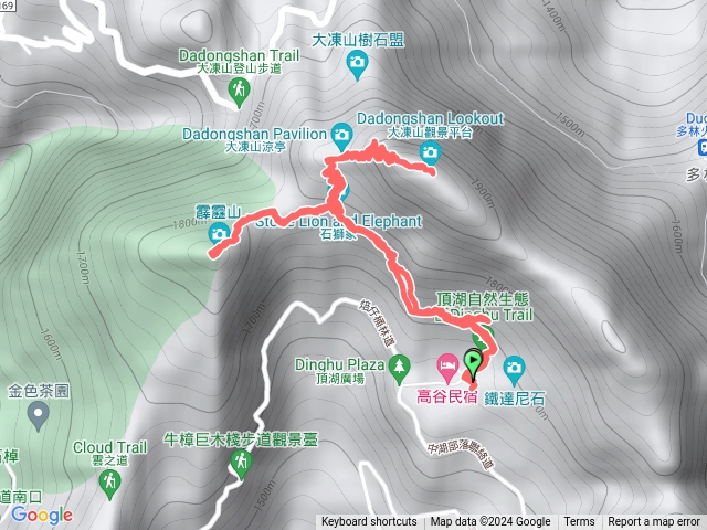 奮起湖大棟山步道