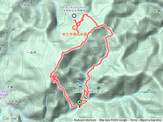 熊空山-熊空茶園-竹坑山O形_2024-10-13預覽圖