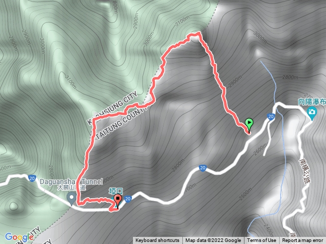 溪頭山縱走關山嶺山