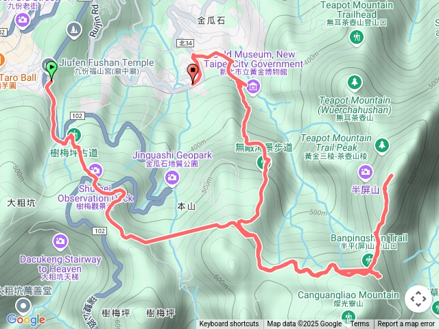 瑞芳半屏山