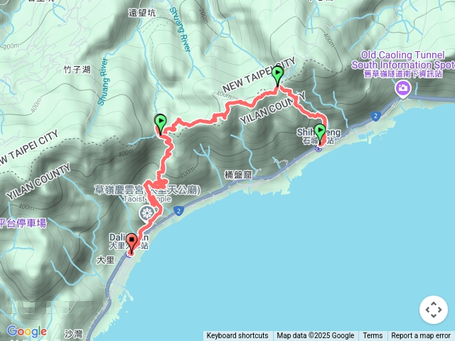 雪山尾稜石城-大里預覽圖
