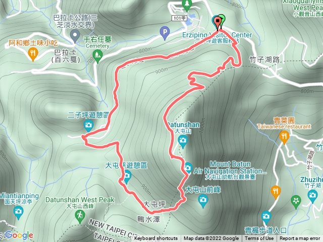 20221126 大屯山至二子坪