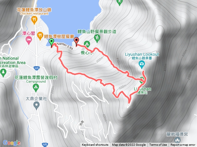 鯉魚親山步道