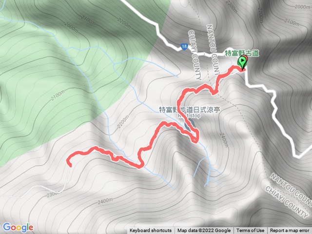 特富野古道