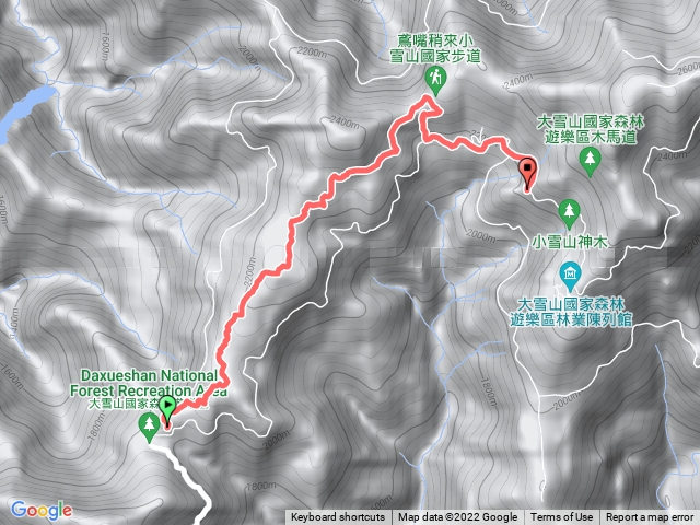 稍萊小雪山步道（船行）