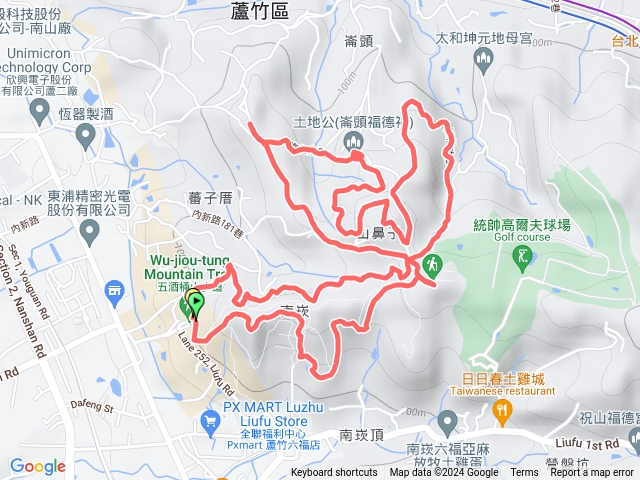 五酒桶山健行步道