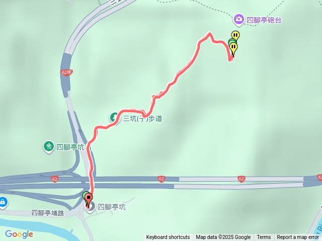 四腳亭登山步道預覽圖